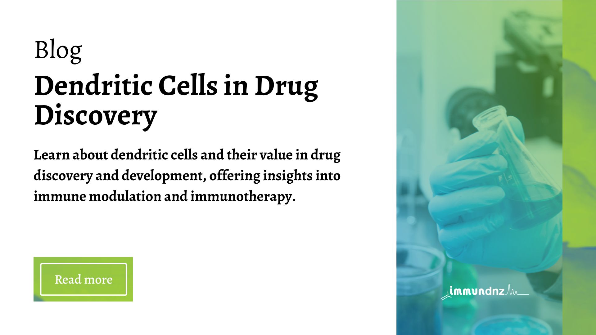 dendritic cells in drug discovery