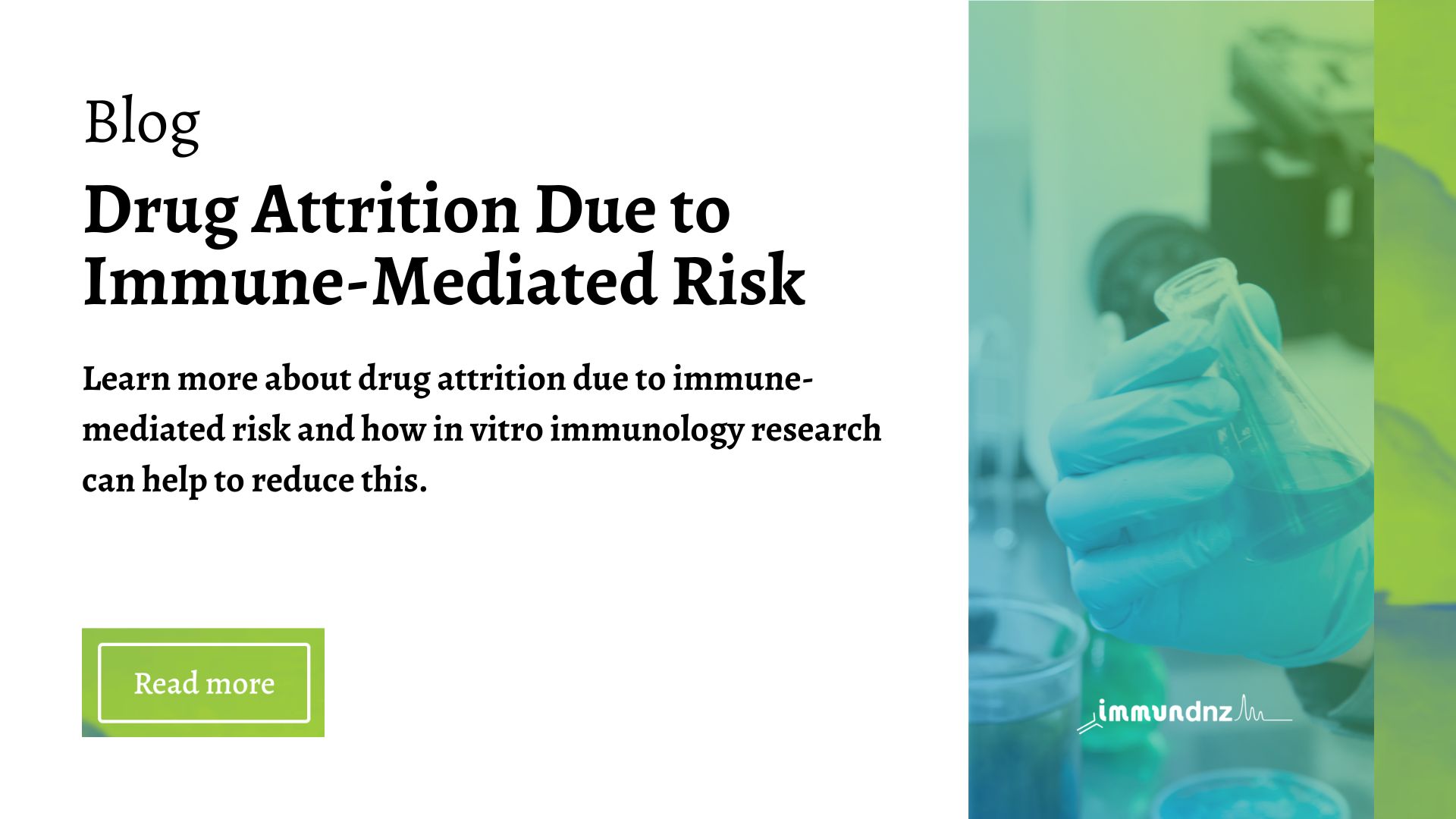 drug attrition due to immune-mediated risk