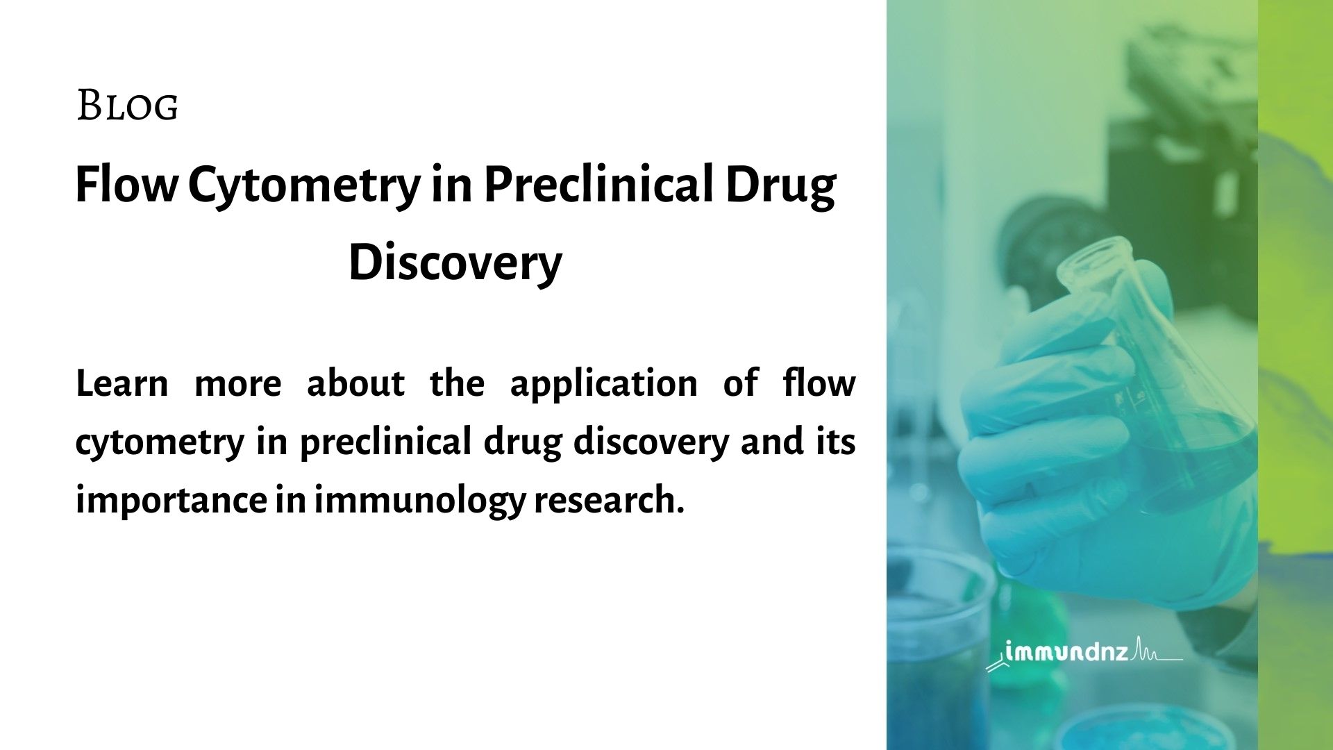 flow cytometry in preclinical drug discovery